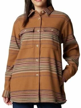 Columbia - Women's Blue Point Creek Shirt Jacket - Thick/heavyweight Shacket